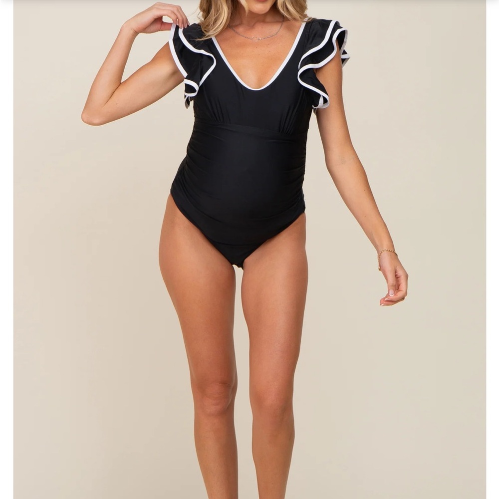 Pink blush Maternity Swimsuit